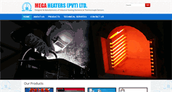 Desktop Screenshot of megaheaters.com